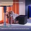 Умная колонка «Яндекс Станция Миди», черная для нанесения логотипа