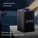 Умная колонка «Яндекс Станция Макс», черная для нанесения логотипа
