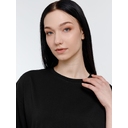 Футболка оверсайз унисекс Big Haul, черная, размер S для нанесения логотипа