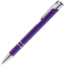 Ручка шариковая Keskus Soft Touch, фиолетовая для нанесения логотипа