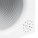 Bluetooth-колонка с подсветкой Volumetric, белая для нанесения логотипа