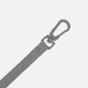 Застежка-карабин Snap Hook, S, серая для нанесения логотипа