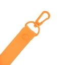 Застежка-карабин Snap Hook, M, оранжевый неон для нанесения логотипа