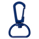 Застежка-карабин Snap Hook, M, синяя для нанесения логотипа