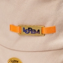 Шильдик металлический Kova, золотистый для нанесения логотипа