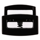 Фиксатор для шнура Latch, черный для нанесения логотипа