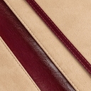 Папка адресная Signature, бордовая для нанесения логотипа