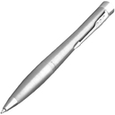 Ручка шариковая Parker Urban Twist Metro Metallic CT, серебристая для нанесения логотипа