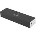 Ручка шариковая Parker Urban Twist Metro Metallic CT, серебристая для нанесения логотипа