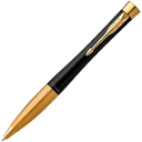 Ручка шариковая Parker Urban Twist Black GT для нанесения логотипа