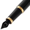Ручка перьевая Parker IM Black GT для нанесения логотипа