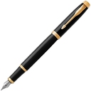 Ручка перьевая Parker IM Black GT для нанесения логотипа