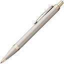 Ручка шариковая Parker IM Professionals Monochrome Champagne, золотистая для нанесения логотипа