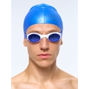 Очки для плавания Swimatic, синие с белым для нанесения логотипа