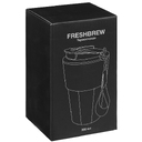 Термостакан Freshbrew, белый для нанесения логотипа