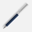 Ручка шариковая Eyeshot Soft Touch, темно-синяя для нанесения логотипа