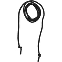 Круглый шнур Lasso L, черный, 130 см для нанесения логотипа