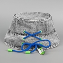 Круглый шнур Lasso L, синий, 110 см для нанесения логотипа