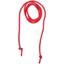 Круглый шнур Lasso L, красный, 130 см для нанесения логотипа