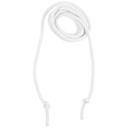 Круглый шнур Lasso L, белый, 130 см для нанесения логотипа