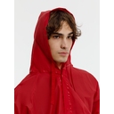 Дождевик RainDrop, красный, размер XS/S для нанесения логотипа