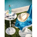 Солнцезащитные очки Grace Bay, белые для нанесения логотипа