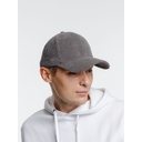 Бейсболка Soft Core, серая для нанесения логотипа