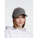 Бейсболка Soft Core, серая для нанесения логотипа