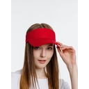 Козырек Viseros, красный для нанесения логотипа