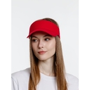 Козырек Viseros, красный для нанесения логотипа