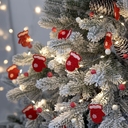 Гирлянда Merry Mittens, красная для нанесения логотипа