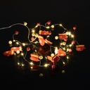 Гирлянда Merry Mittens, красная для нанесения логотипа
