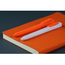 Ручка шариковая Swiper SQ Soft Touch, оранжевая для нанесения логотипа