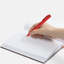 Ручка шариковая Swiper SQ Soft Touch, красная для нанесения логотипа