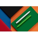 Ручка шариковая Swiper SQ Soft Touch, зеленая для нанесения логотипа