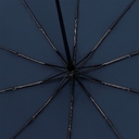 Зонт складной Cloudburst в подарочной упаковке, темно-синий для нанесения логотипа