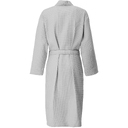 Халат вафельный Kimono, светло-серый, размер M/L для нанесения логотипа