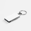Брелок-мультитул Toolful, белый для нанесения логотипа