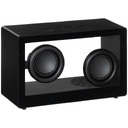 Bluetooth-колонка со светомузыкой Sensofonic, черная для нанесения логотипа