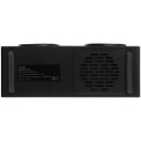 Bluetooth-колонка со светомузыкой Sensofonic, черная для нанесения логотипа