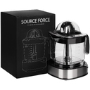 Электрическая соковыжималка для цитрусовых Source Force, серебристо-черная для нанесения логотипа