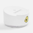 Bluetooth-колонка с беспроводной зарядкой relaxTime, белая для нанесения логотипа