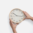 Часы Vintage, бежевые для нанесения логотипа