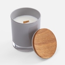 Свеча ароматическая Savor Flavor, ver.2, кедр и вишневый сироп для нанесения логотипа