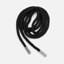 Наконечник для шнурка Nozzle, ver.2, серебристый (хром) для нанесения логотипа