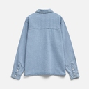 Куртка джинсовая O3, голубая, размер 3XL/4XL для нанесения логотипа