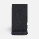 Подставка для смартфона с беспроводной зарядкой Kickstand, серая для нанесения логотипа
