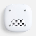 Bluetooth-колонка с беспроводной зарядкой и подсветкой Terrafonic, серая для нанесения логотипа