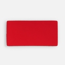 Лейбл Listra Soft Touch, XS, красный для нанесения логотипа