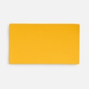 Лейбл Listra Soft Touch, M, желтый для нанесения логотипа
